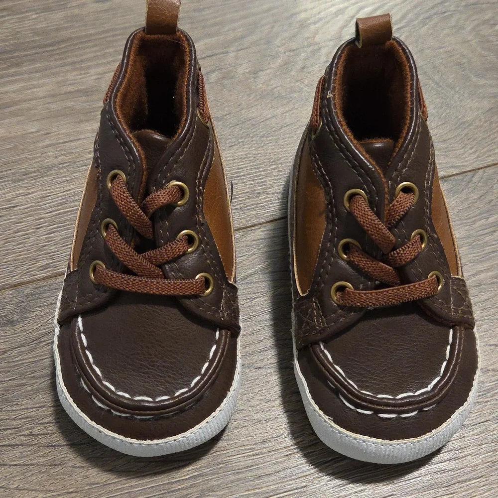 Carter's Slip On Faux Leather Toddler Shoes